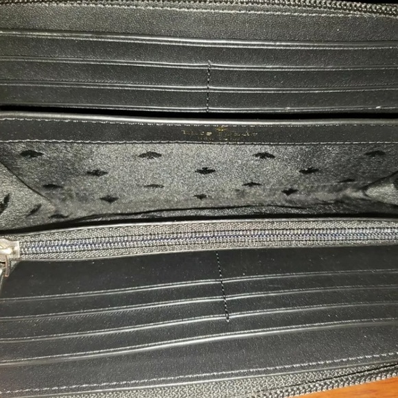 Kate spade neda greta court black glitter wallet - Picture 6 of 6